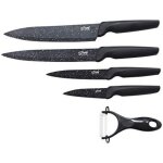 Coffret de 4 couteaux et 1 �plucheur de caract�re