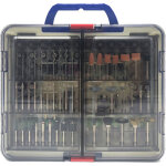 Coffret de 490 accessoires d'outils rotatifs universels, kit d?accessoires d'outils rotatifs multifonctions ...