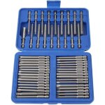 Coffret de 50 embouts pour tournevis �lectriques, comprenant des embouts phillips, plats, torx et des ...