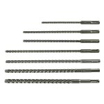 Coffret de 7 forets nemesis ii makita e - 14906  emmanchement sds - plus (longs)