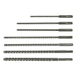 Coffret de 7 forets nemesis ii makita e - 14906  emmanchement sds - plus (longs)