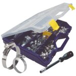 Coffret 70 colliers a cremaillere l7. 5 et 9mm serflex - 23730