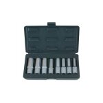 Ks tools - coffret de 8 douilles torx�, l. 75 mm - 1 / 2'' - e10 � e24 - 922. 1387