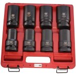 Coffret 8 douilles chocs 3 / 4'' longues intensives cedrey