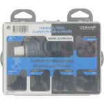 Coffret 80 joints d'tanchit fibre, toriques, clapets pleins, perc : dpannage pour robinets - s279504 ...