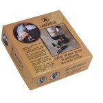 Coffret a�rateur de vin - laguiole - 3 accessoires - plastique - noir - cadeau id�al