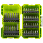 Coffret antichocs empilable 48 embouts de vissage mixtes - porte - embouts rak48ssd - ryobi Coffret antichocs empilable 48 embouts de vissage mixtes - porte - embouts rak48ssd - ryobi