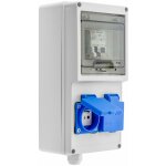 Coffret d'atelier 2 prises de courant � volet ? disjoncteur diff�rentiel 16a 30ma ? ip54 pour chantiers ...