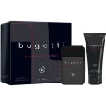Coffret cadeau bugatti signature carbon pour homme (eau de toilette 100 ml + gel douche 200 ml)