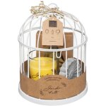Atmosphera - coffret cadeau cage lola citronnelle d14cm créateur d'intérieur Atmosphera - coffret cadeau cage lola citronnelle d14cm créateur d'intérieur
