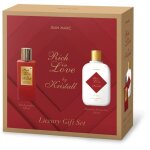 Coffret cadeau femme jean marc rich in love (eau de parfum 100ml + gel douche parfum� 250ml)