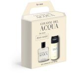 Coffret cadeau homme jean marc covanni del acqua - d�odorant 150 ml + apr�s - rasage 100 ml