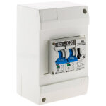 Zenitech - coffret chauffe - eau 2 disjoncteurs 2a - 20a + contacteur jour / nuit