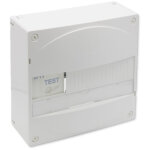 Coffret de communication grade 2 tv saillie avec dti