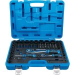 Coffret de douilles  choc, six pans 6, 3 mm (1 / 4 ) + 12, 5 mm (1 / 2 ) 69 pices