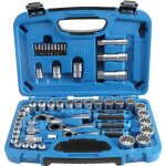 Coffret de douilles avec cliquet traversant gear lock 4, 5  25 mm 52 pices
