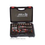 Coffret douilles traversantes 59 pices mob outillage