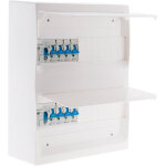 Zenitech - coffret lectrique quip 26 modules - t1 / t2 - 8 disjoncteurs