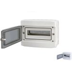 Coffret lectrique tanche 12 modules apparent ip65 + borniers de terre / neutre et 10 entres cble