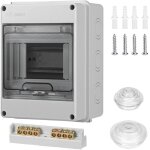 Rhg coffret electrique etanche?ip65 avec 1 rang�e de 5 modules?tableau electrique?boitier etanche electrique ...