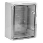 Ar - coffret lectrique tanche porte translucide 600 x 400 x 200mm ip65 avec plaque de fond