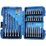 Coffret embouts et forets bois leman 1 / 4' 30 pi�ces