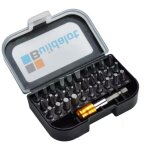 Coffret d'embouts de tournevis 31 pices avec support  changement rapide ? embouts de tournevis universels ...