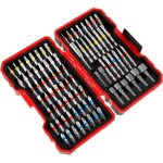 Coffret d'embouts de tournevis professionnels, 83 embouts de tournevis � percussion avec �tui de rangement ...
