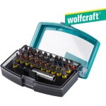 Coffret d'embouts de vissage wolfcraft 2975000 avec code couleur