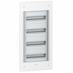 Schneider electric ? coffret �lectrique nu encastr� 4 rang�es 13 modules ? compatible avec modules 13 ...