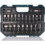 Coffret de forts pour le bois makita d - 74778 8 mm 22 units