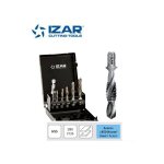 Izar - coffret forets taraudeurs hss queue hexagonale 6 pans m3 � m10