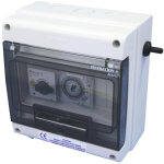 Coffret ip66 filtration piscine + horloge - interplast