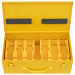 Coffret m�tallique de rangement pour 6 m�choires � sertir - 570295 r - rems