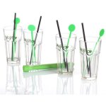 Coffret � mojito  13 pi�ces  14cm transparent