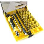 Coffret d'outils 45 en 1, tournevis pour pc, mobiles, petits appareils, t3, t4, t5, t6, t7, t8, torx