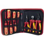 Coffret d'outils vde 59415 (10 pices, outil d'lectricien, tournevis, pince universelle, pince coupante ...