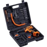 Coffret perceuse - visseuse 21v 2ah + accessoires kd3353