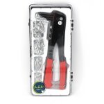 Coffret riveteuse manuelle pince  riveter avec un assortiment de 100 rivets aveugles