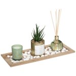 Coffret senteur jardin plateau 36x14, 5cm atmosphera créateur d'intérieur Coffret senteur jardin plateau 36x14, 5cm atmosphera créateur d'intérieur