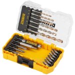 Coffret vissage et perage (19 pcs) dewalt dt70712 - qz