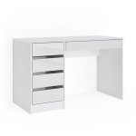 Coiffeuse sherry, blanc, 120 cm sans miroir vicco