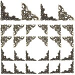 Coins livres 40 pi�ces protecteur de coin coin protecteur vintage protections d'angle en m�tal pour livres ...