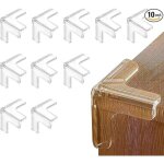 Coin de table protection bebe, 10 pi�ces doux protection coin de table, forte adh�rence transparent, ...