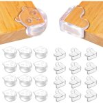 Coin de table protection bebe, 24 pices protege coin de table bebe avec une super colle amliore, protection ...