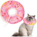 Colerette chat anti l�chage, collier de r�cup�ration souple anti - grattage et anti - l�chage - confortable ...