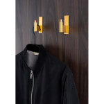 Pat�re arpa plate - talla 25x80mm. noir bross�