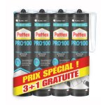 Pattex - colle fixation pl100 high tank - blanc - lot 3 + 1 - 798270