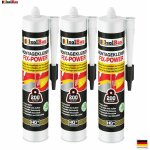 Isolbau - colle de montage fix - power colle de construction 3 x 480g cartouche blanche qualité 200kg ... Isolbau - colle de montage fix - power colle de construction 3 x 480g cartouche blanche qualité 200kg ...