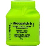 Colle paperpatch decopatch - vernis - colle pour papier - 180g - transparent - r�sistant � l'eau